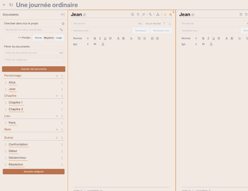Créer une nouvelle catégorie